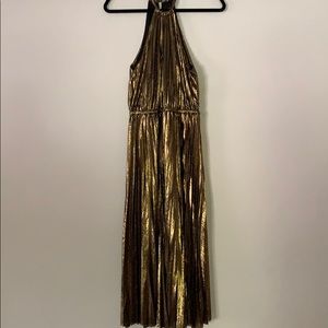 Lucy Paris gold dress